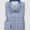 Hawes and Curtis Men Yellow & Navy check Shirt