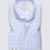 Hawes and Curtis Men James Pink & Blue Check Shirt
