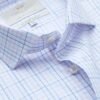 Hawes and Curtis Men James Pink & Blue Check Shirt