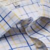 Hawes and Curtis Men James Blue & Yellow Check Shirt