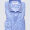 Hawes and Curtis Men Navy & White Dotted Shirt