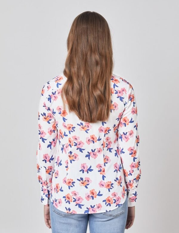 Hawes and Curtis Women Candy Flowers Shirt
