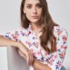 Hawes and Curtis Women Candy Flowers Shirt