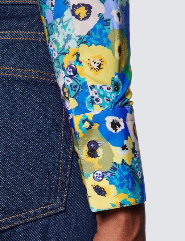 Hawes and Curtis Women Pop Floral Shirt