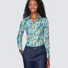 Hawes and Curtis Women Pop Floral Shirt