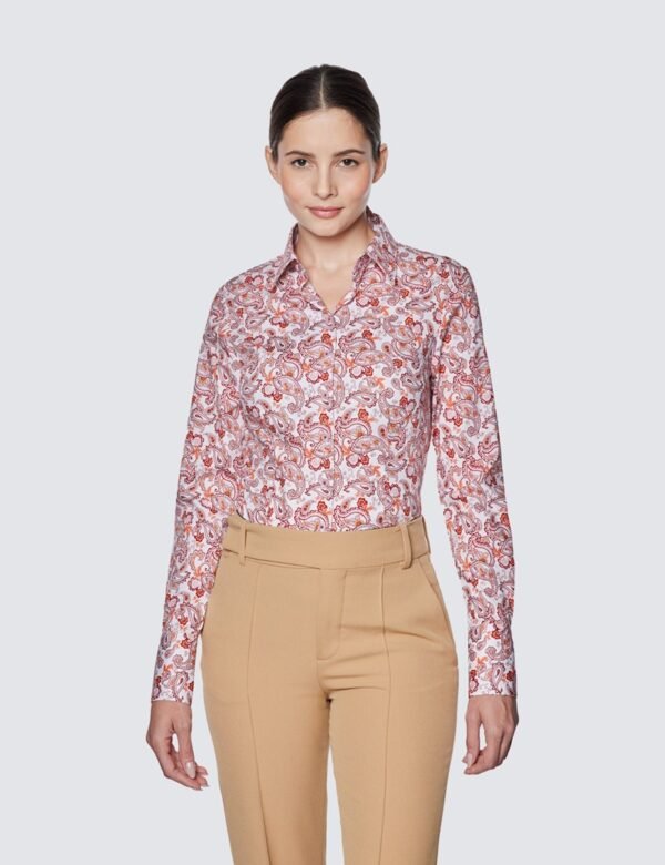 Hawes and Curtis Women Senza Paisley Shirt
