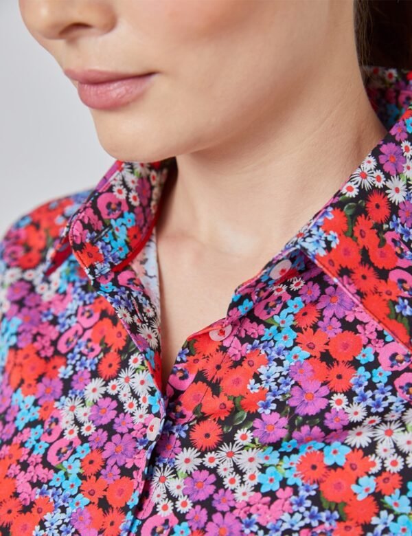 Hawes and Curtis Women Colour Field Flow Shirt