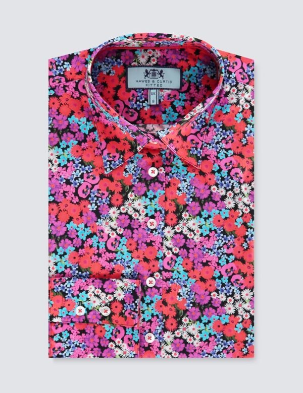 Hawes and Curtis Women Colour Field Flow Shirt