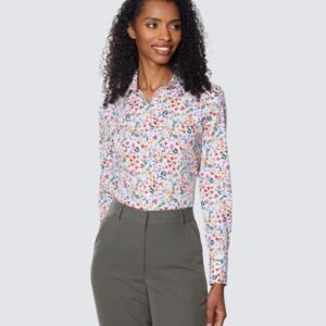 Hawes and Curtis Women Vintage Botanical Shirt