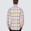 Hawes & Curtis York White & Orange Shirt