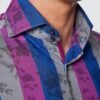 Hawes & Curtis York Blue & Purple Shirt