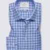 Hawes and Curtis Men Navy & Blue Multi-Colour Shirt