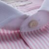 Hawes and Curtis Men PinkWhite Stripe Shirt