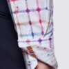 Hawes & Curtis York White & Pink Shirt