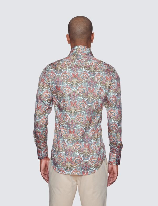Hawes & Curtis Men York Royal Paisley Shirt