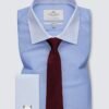 Hawes and Curtis Men BlueWhite Collar Shirt