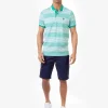 U.S.POLO STRIPE PIQUE POLO SHIRT