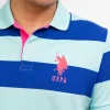 U.S. POLO STRIPE PIQUE POLO SHIRT
