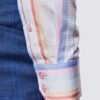Hawes & Curtis Men York Blue & Yellow Stripe Shirt