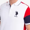 COLORWHITE PIQUE POLO SHIRT