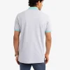 TRICOLOR GREYCOLOR PIQUE POLO SHIRT