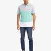 TRICOLOR GREYCOLOR PIQUE POLO SHIRT