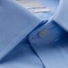 Hawes & Curtis Men Blue Plain- Double Cuff