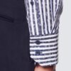 Hawes & Curtis Men York Navy & White Stripe Shirt