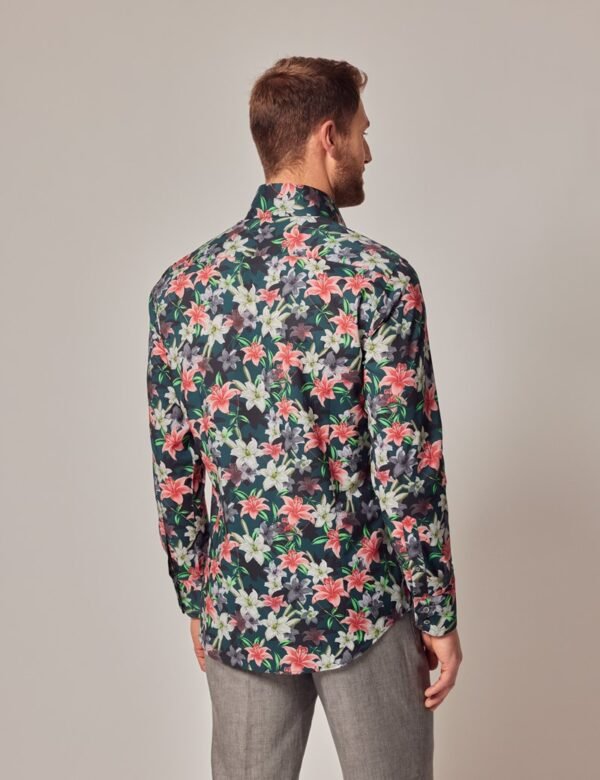 Hawes & Curtis Men Shadow Lilly's Shirt