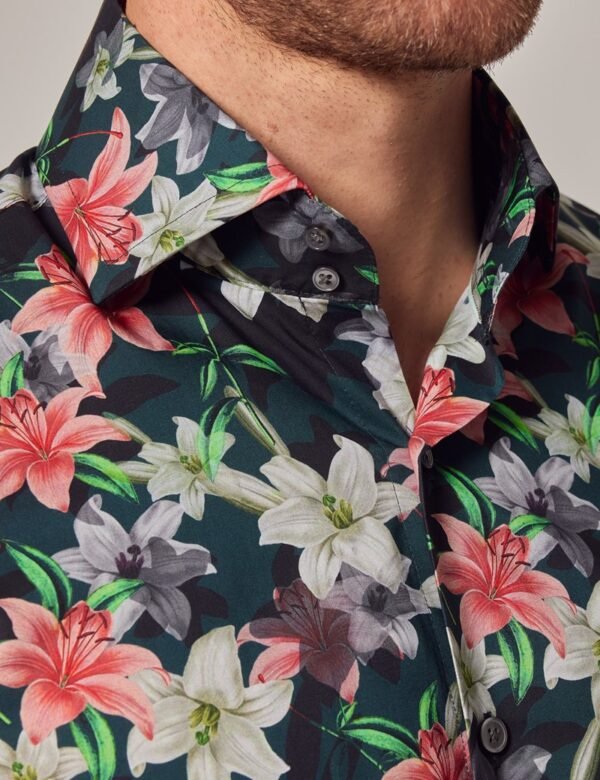 Hawes & Curtis Men Shadow Lilly's Shirt