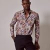 Hawes & Curtis Watercolor Jungle Men Shirt