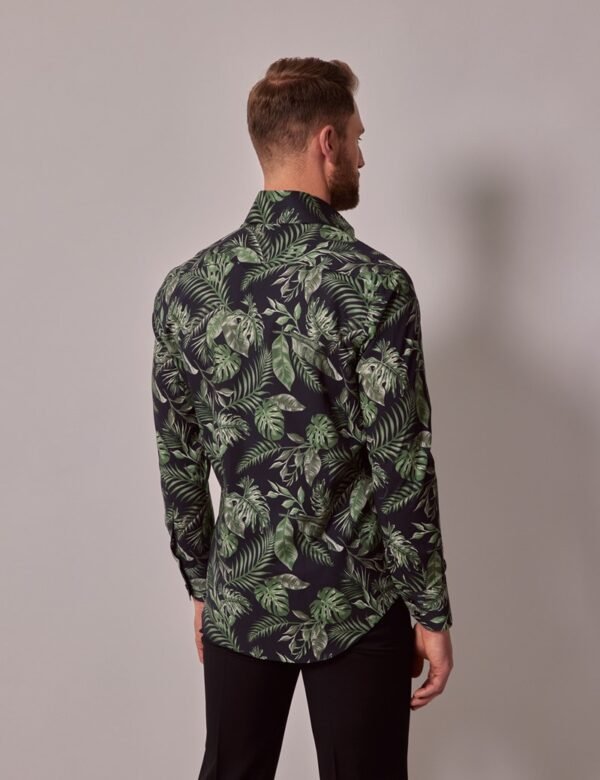 Hawes & Curtis Navy And Green Mens York Sc