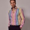 Hawes & Curtis Men Multi Coloured York Shirt