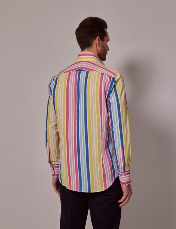 Hawes & Curtis Men Multi Coloured York Shirt