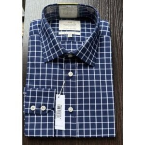 Hawes and Curtis Men's Slim Grid check Shirt