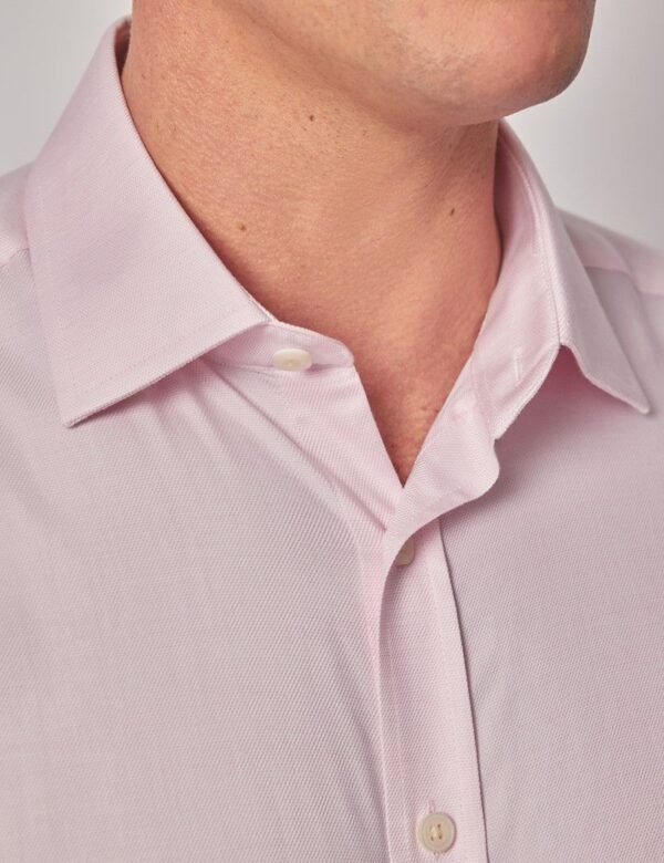 Hawes and Curtis Men Slim Tencel Plain shirt