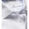 Hawes & Curtis Men's White Twill Non- Iron Shirt - Single cuff