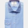 Hawes & Curtis Men Slim Fabric Intrest Non-Iron Shirt